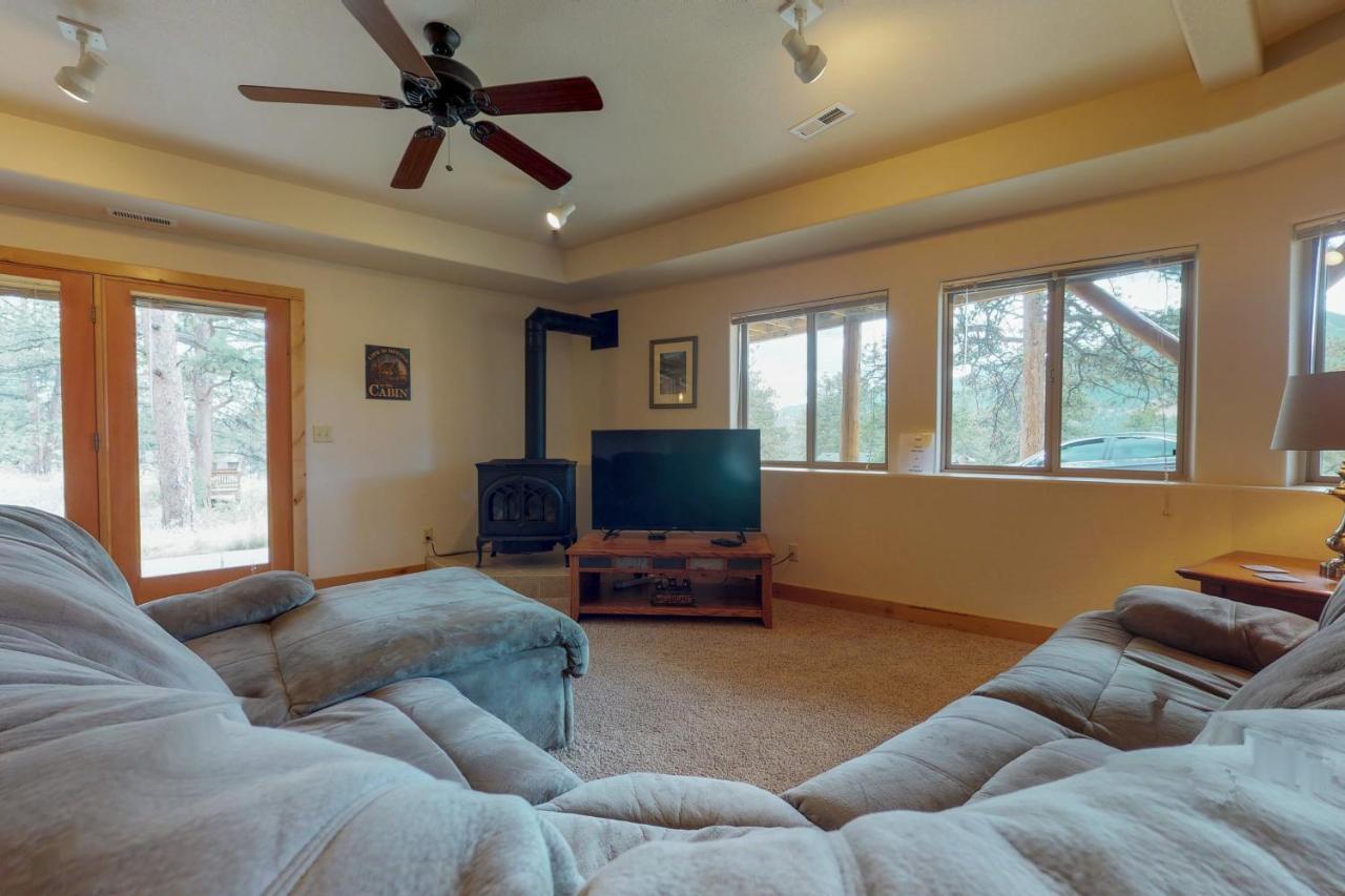 Twin Pines Cabin Estes Park Exterior foto