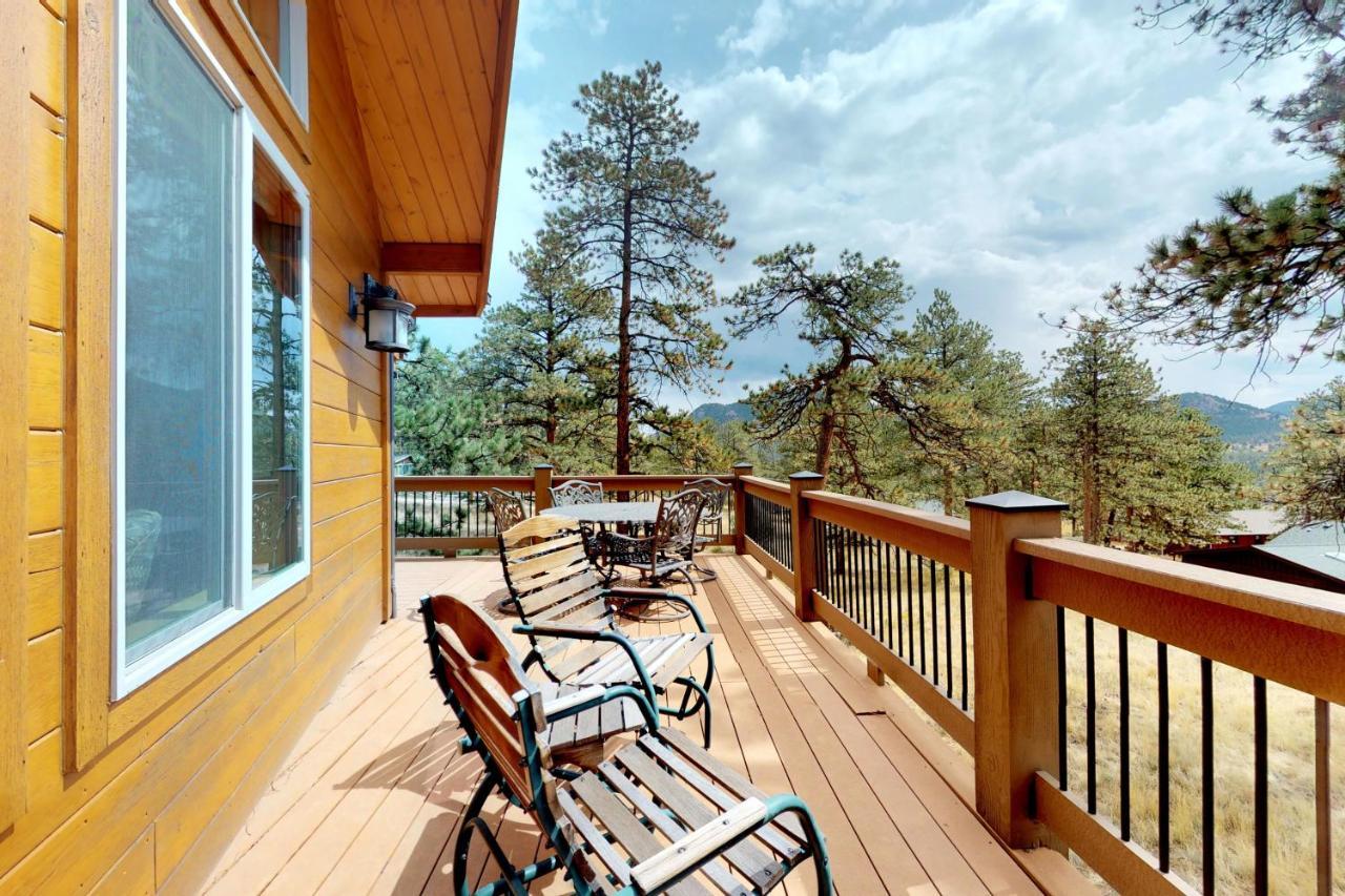 Twin Pines Cabin Estes Park Exterior foto