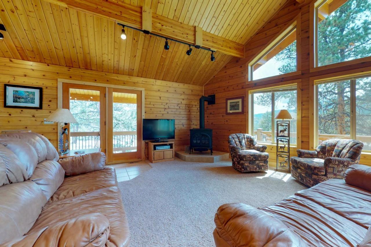 Twin Pines Cabin Estes Park Exterior foto