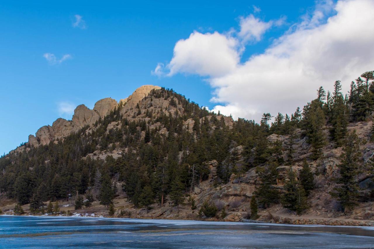 Twin Pines Cabin Estes Park Exterior foto